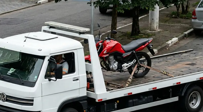 Reboque de moto em Montes Claros – guincho especializado para motocicletas